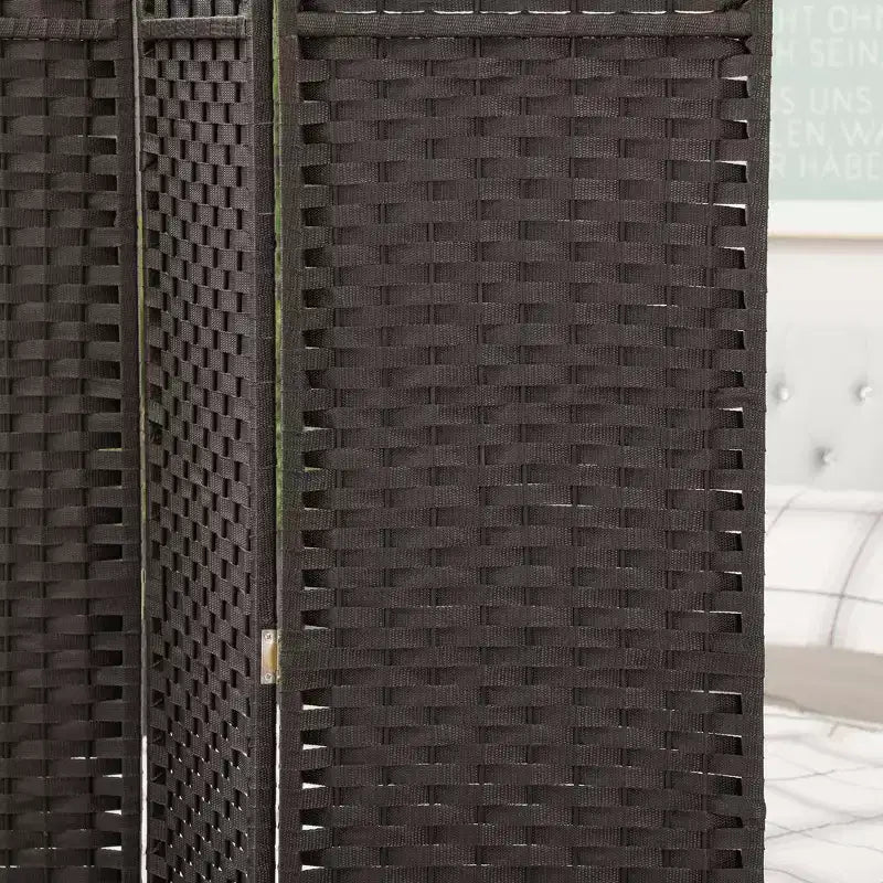 Paravento pieghevole divisorio a 6 pannelli, alto 1,7 m, paravento per la privacy, divisorio autoportante per casa e ufficio