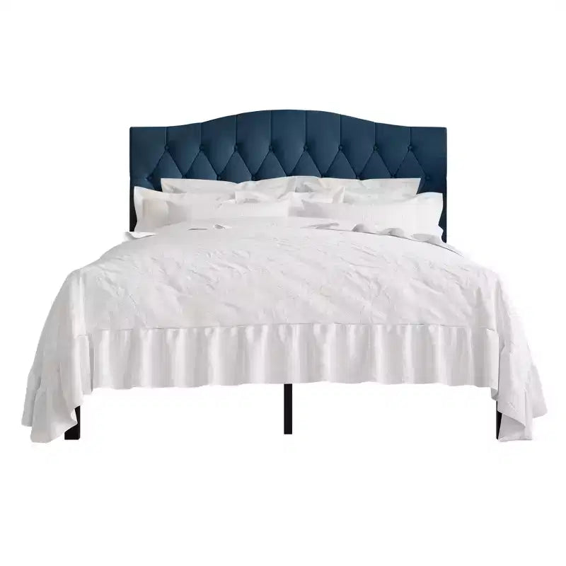 Letto a piattaforma ChaletPosh in lino