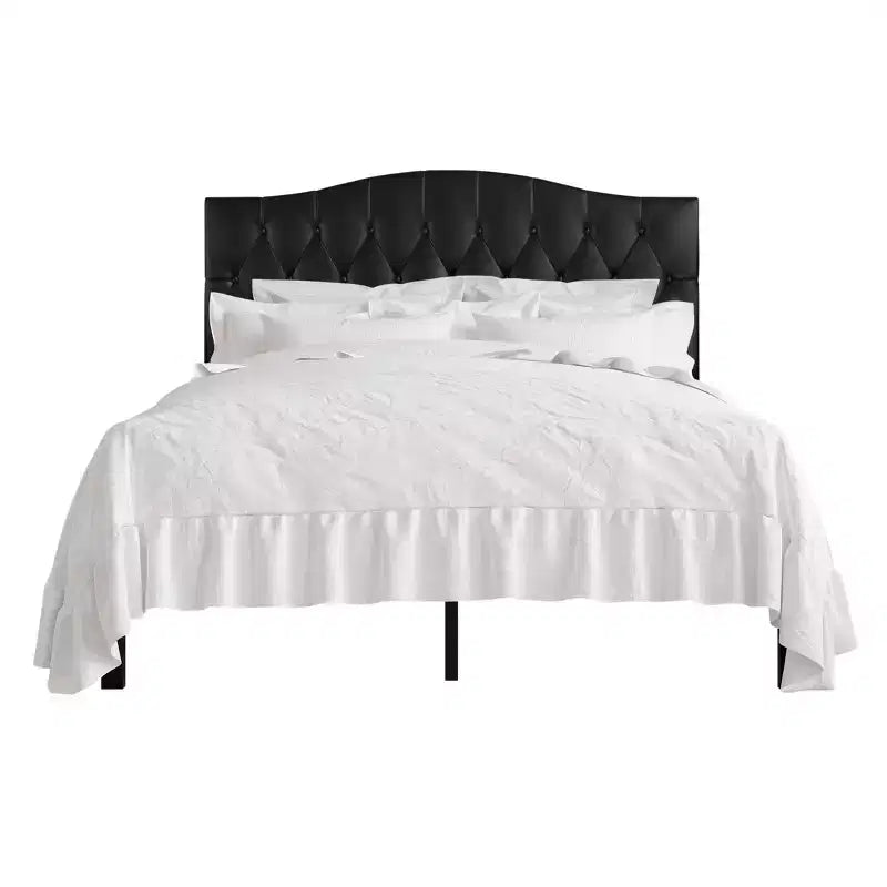 Letto a piattaforma ChaletPosh in lino